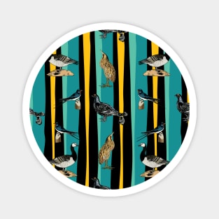 Abstract birds Magnet